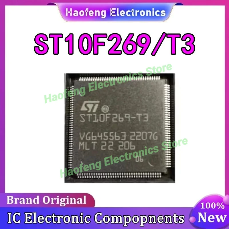 ST10F269-T3 for Audi BOSE amplifier CPU new original blank no program IC Chip in stock