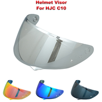 Motorcycle Helmet Visor Lens for HJC C10 Replace Anti-UV Anti-Scratch Dustproof Wind Shield Motorcycle Accessories
