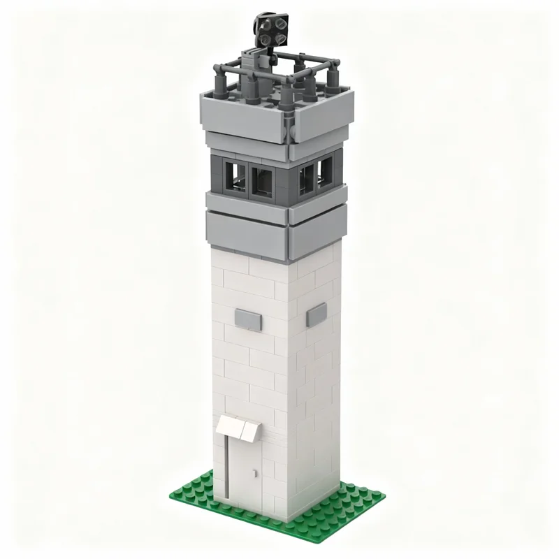 

252PCS MOC Medieval Castle Berlin Wall Guard Tower Bt 9 Beobachtungsturm Berliner Mauer Model Architecture DIY Assembly Gift Set