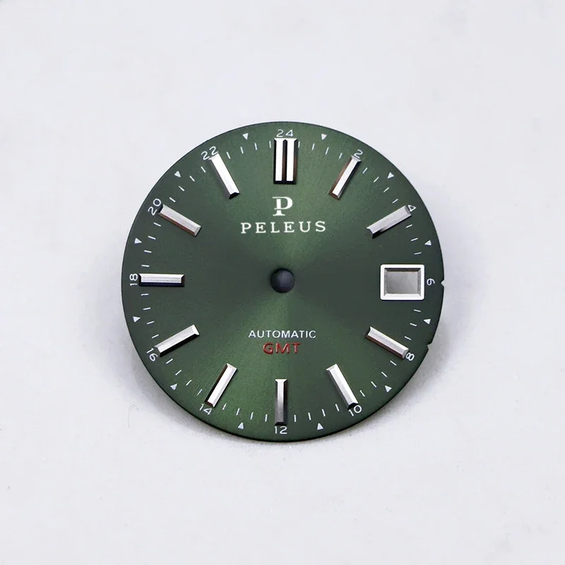 تعديل قرص سلسلة أمة الله بتوقيت جرينتش مناسبة لقطر حركة NH35NH36 28.5 ملم يمكن تخصيص الشعار