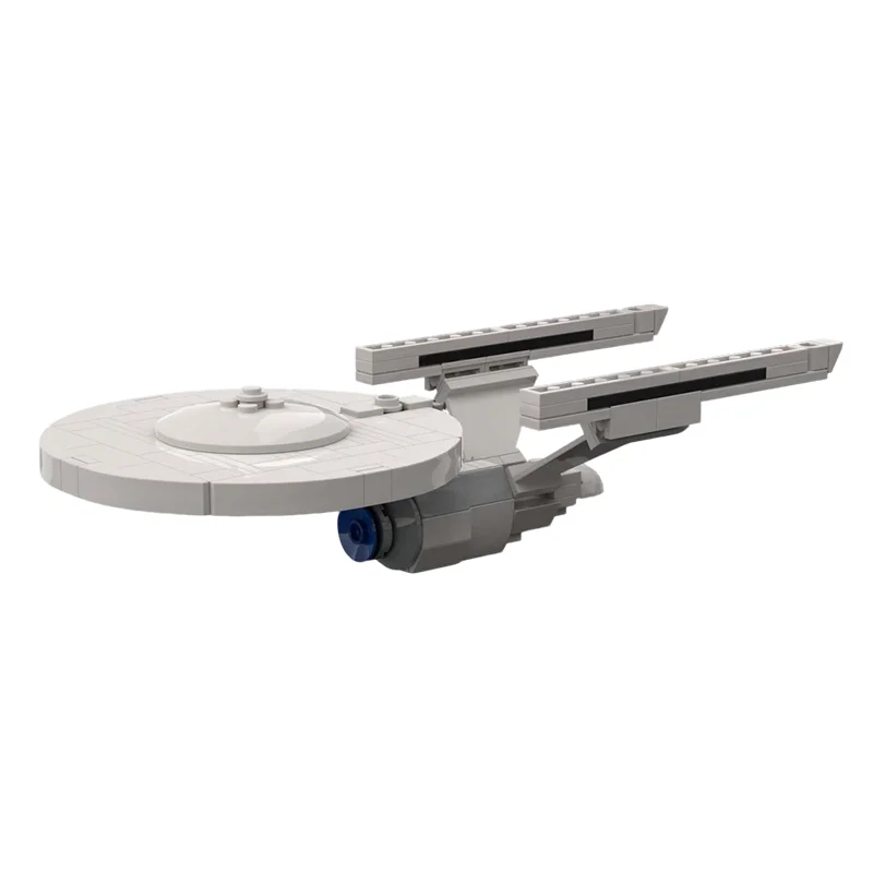 164-teiliges MOC Space Star Trek Constitution-Klasse TMP Modellbausatz Weihnachtsgeschenk Konstruktions-DIY-Spielzeug Kreative Idee