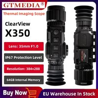 GTMEDIA ClearView X350 Thermal Imaging Scope Monocular 384*288 Resolution Infrared Thermal Camera Telescope Night Vision Goggles
