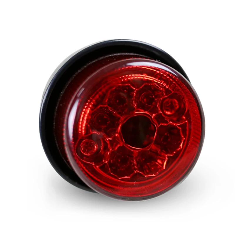 Universal Vintage Motorcycle Cafe Racer Brake Light Super Bright Rear Light CE Certificated Round LED Rear Light Tail Light