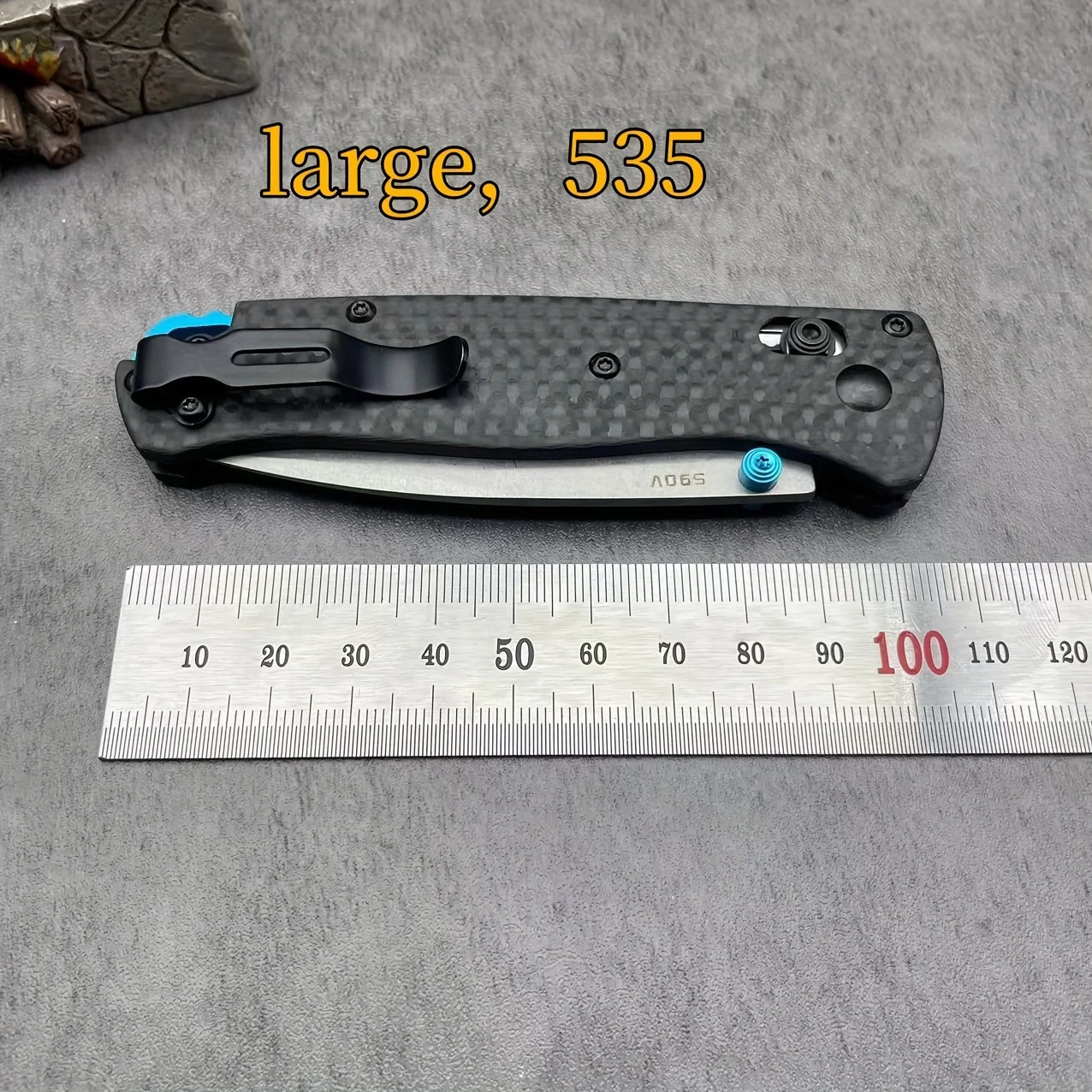 Outdoor Kitchen Utensils Tool Convenient Cutting Tool Folding Knife Carbon Fiber Handle Top Quality Must for Men with Shaft Lock