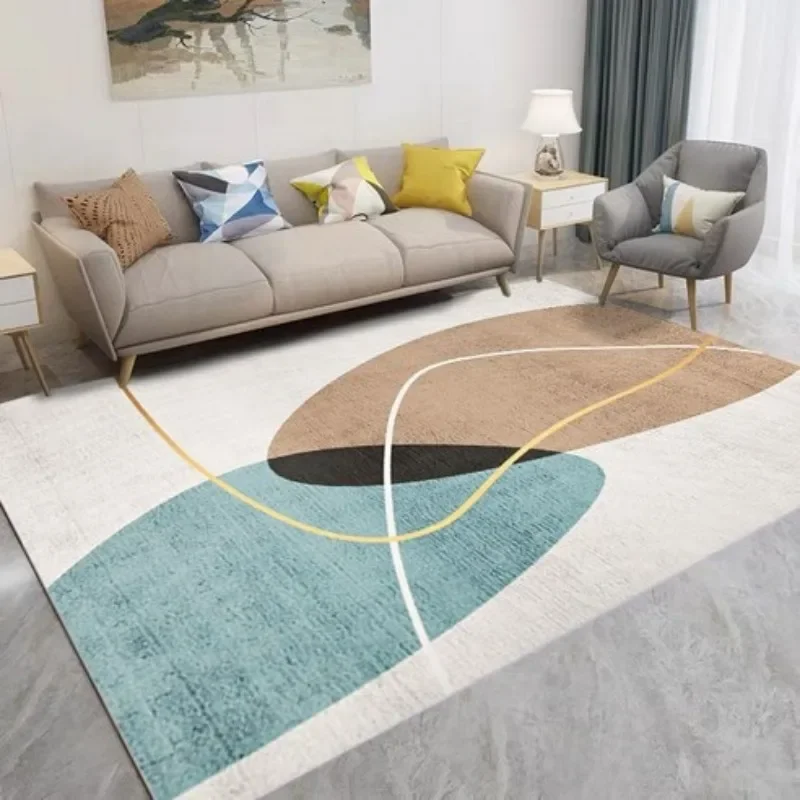 Geometric Abstract Rug Living Room Bedroom Dining Room Carpet Minimalist Pattern Design Soft Durable Home Decor Stylish Styles