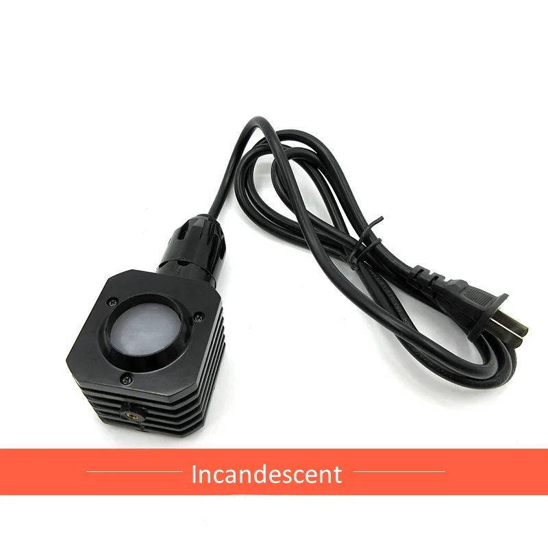 Fuente de luz eléctrica enchufable para microscopios orgánicos, luz LED ajustable externa, reemplaza la iluminación de la bombilla del Reflector