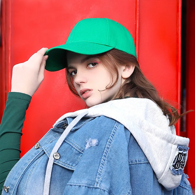 

Baseball Cap Women Mens Snapback Green Color Dad Hats For Women Men Unisex Couple Outdoor Sport Gorras Bone Female Male Cap