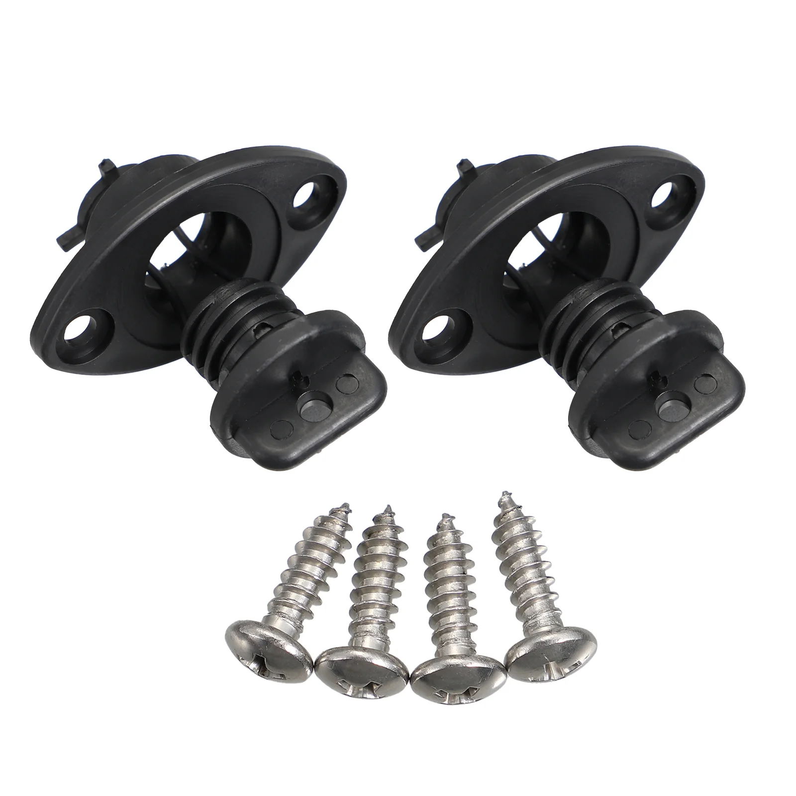 

6pcs Silicone Kayak Drain Plugs Set Durable Boat Scupper Stopper Thread Bung Canoe Holes Water Sports Accessories