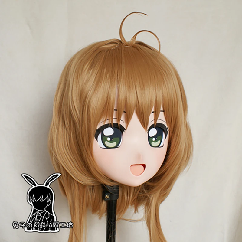 (RB6503) qualité fait à la main femme résine Cosplay japonais jeu de rôle Anime KINOMOTO SAKUR Kigurumi Crossdress poupée transgenre masque