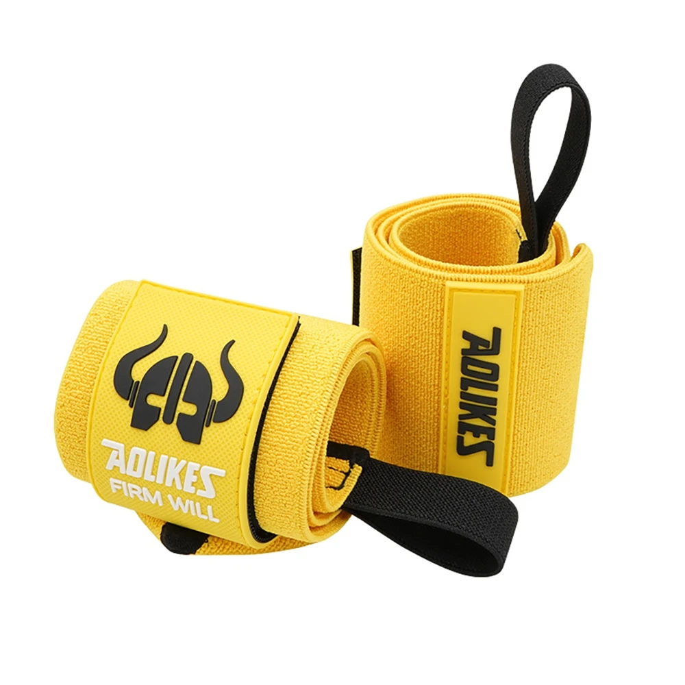 

Heavy-Duty Wrist Support Wraps - Maximum Stability Weightlifting Straps for Powerlifting, Gym Training & CrossFit​