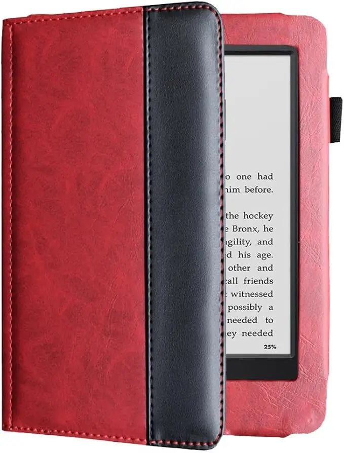 Cover with Light-Weight Slim Tablet Leather Case Drop Protective Shockproof Shell for 6