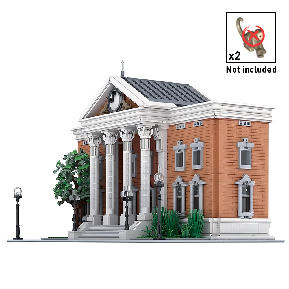 3992 шт. MOC фильм сцена серии будущее часы башня модульная модель здания строительные блоки DIY сборка игрушки для взрослых коллекция подарок