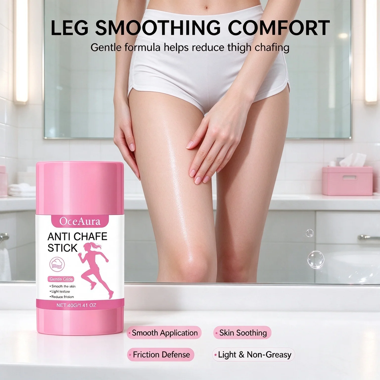 Running Thigh Anti-Friction Stick Anti Chafe Cream Nourishment Moisturizing Skin Protect For Heel Lower Arm Thigh Skin Daily Use