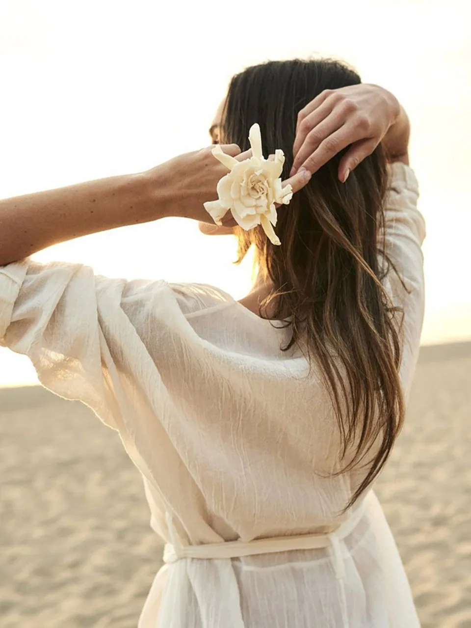 Vestido largo de Kimono liso para mujer, vestido playero con cordones, cárdigan, traje de baño para vacaciones