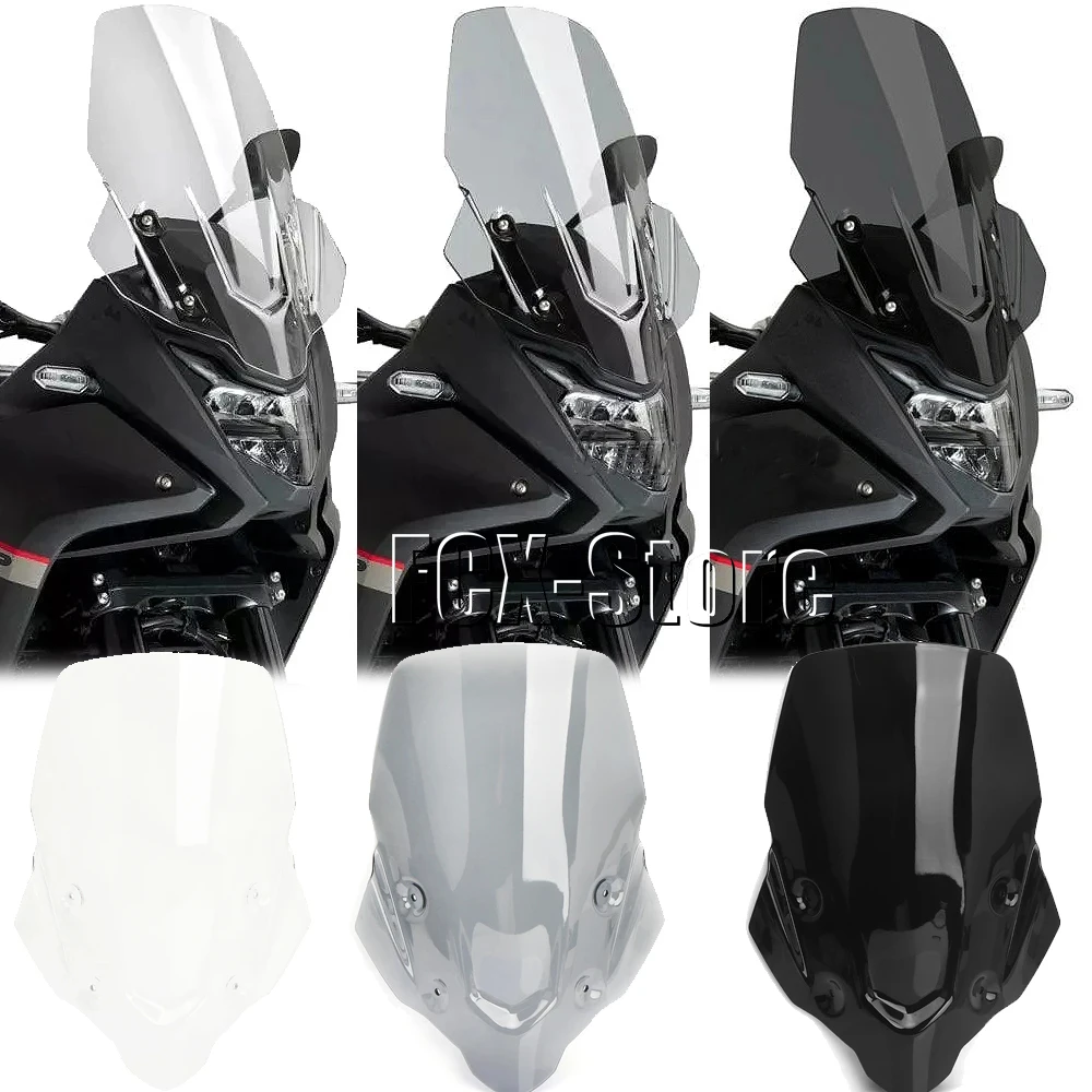 Motorcycle Accessories Wind Deflector For Honda XL750 Transalp XL 750 TRANSALP 2023 2024 Windscreen Windshield 3 Color