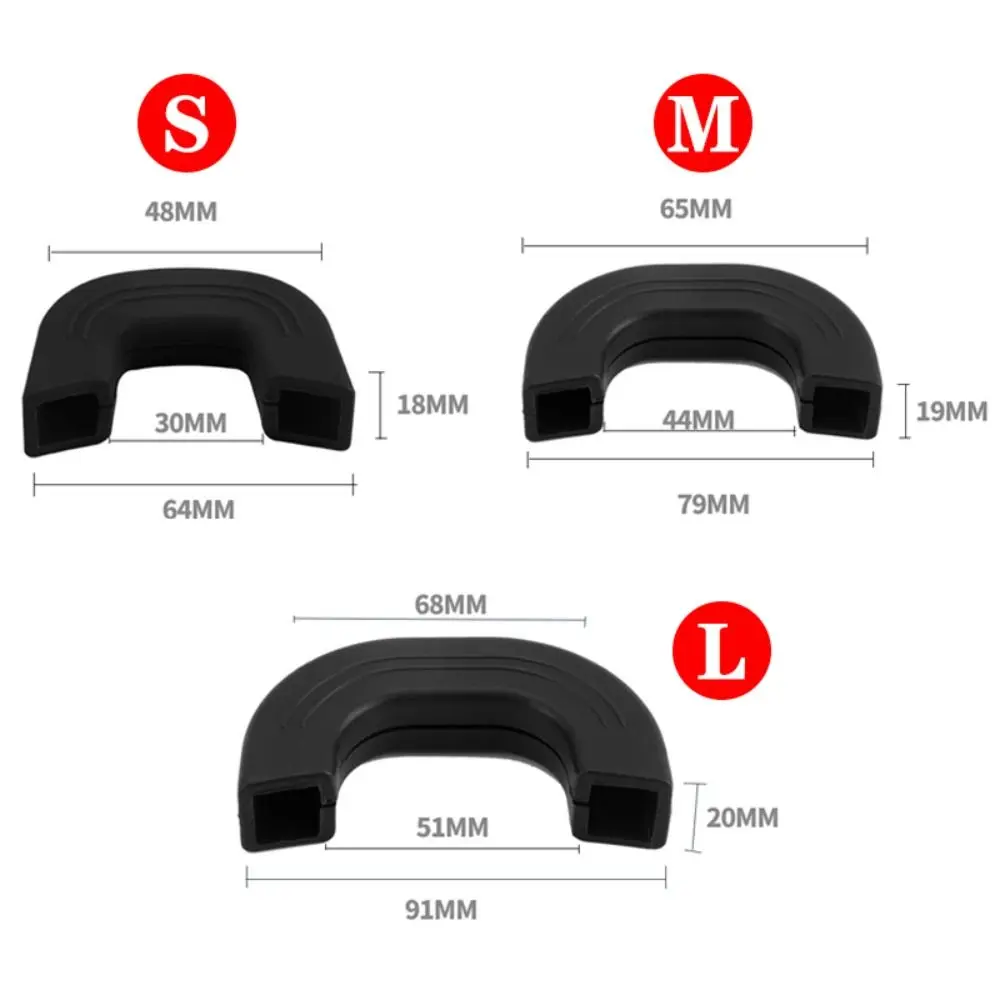 2pcs High Quality Silicone Pot Handle Cover Anti-Scald Non-Slip Pot Handle Sleeve Pot Handle Grip Cover Kitchen Tools