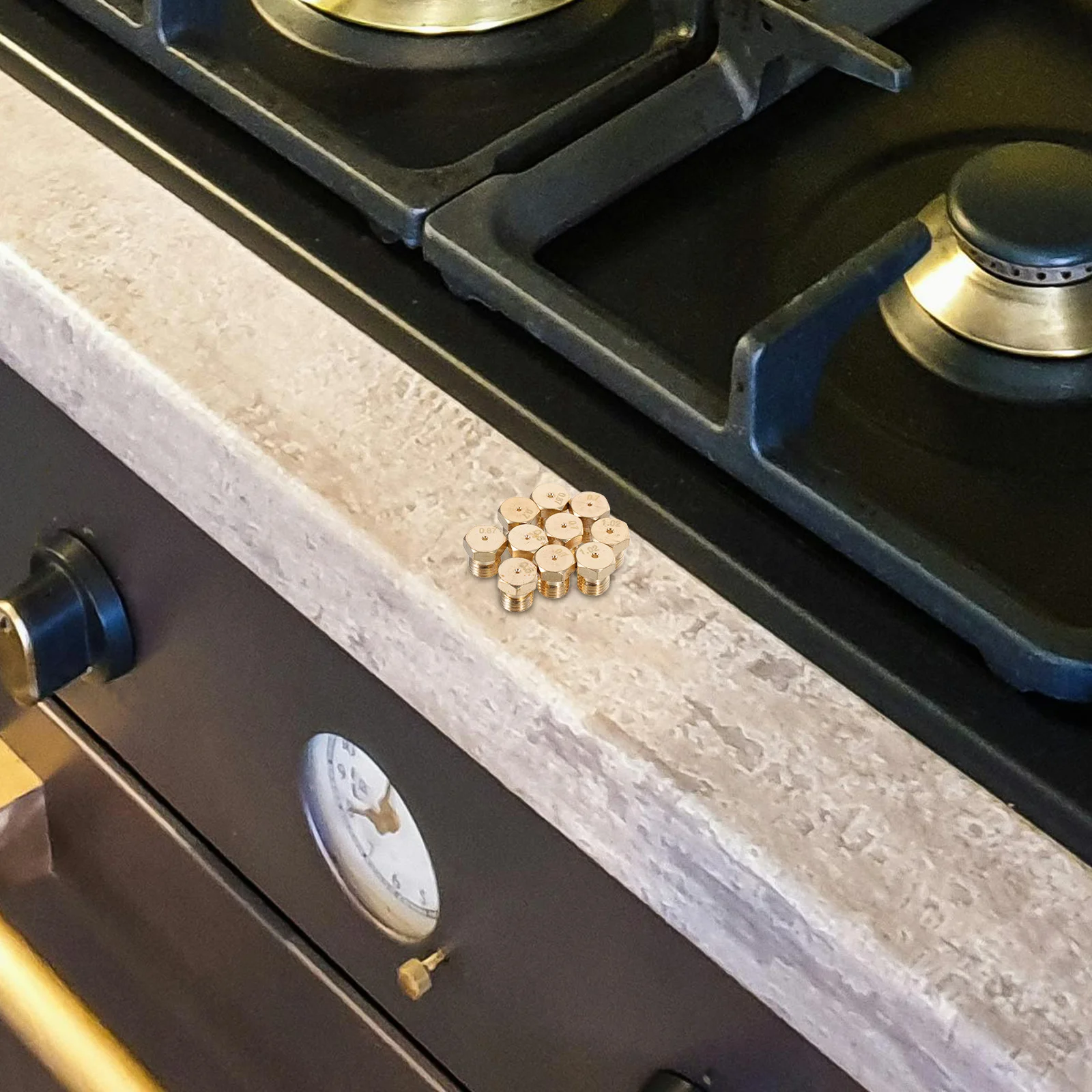 

10Pcs Household Gas Stove Nozzles High Efficiency Compact Design for Easy Installation Household Gas Nozzle Stove