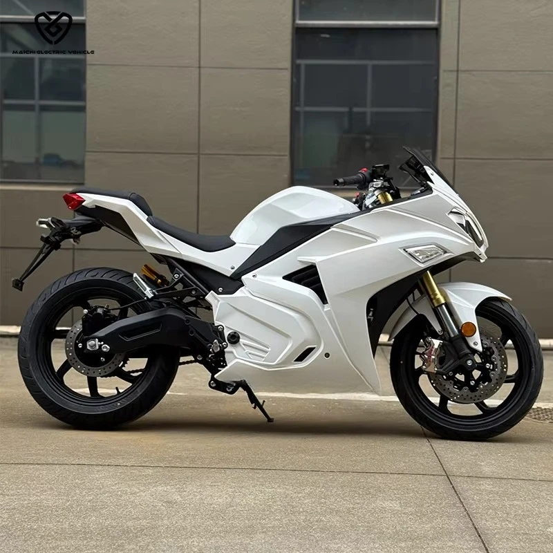 Tc Manufacturer Low Price New Popular Racing Electric Motorcycle H400-M 72V 130 km/h, Chinese Adult Motorcycle