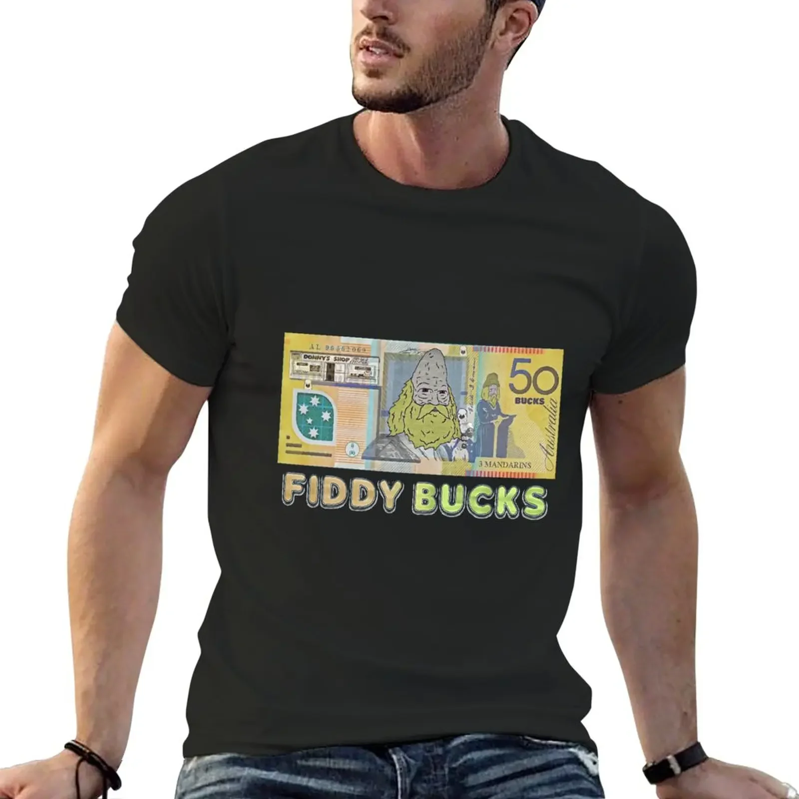 Fiddy Bucks Donny the Dealer Sassy Mike Nolan Big Lez Show T-Shirt Short sleeve summer top mens graphic t-shirts anime