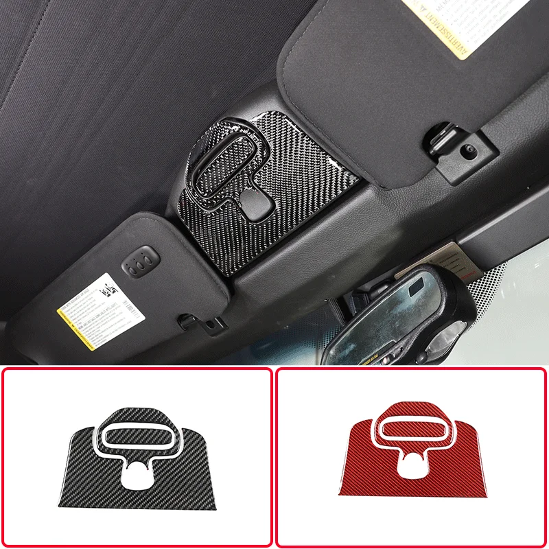 

For Chevrolet Corvette C6 2005-2013 Soft Carbon Fiber Car Convertible Lock Panel Cover Trim Sticker Car Accessories