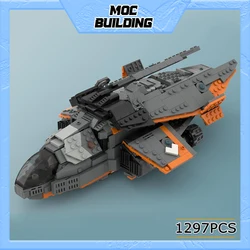 1297Pcs Technology Series MOC  Elite Dangerous Building Block Toys Diamondback Explorer Assemble Bricks Set MOC-62251