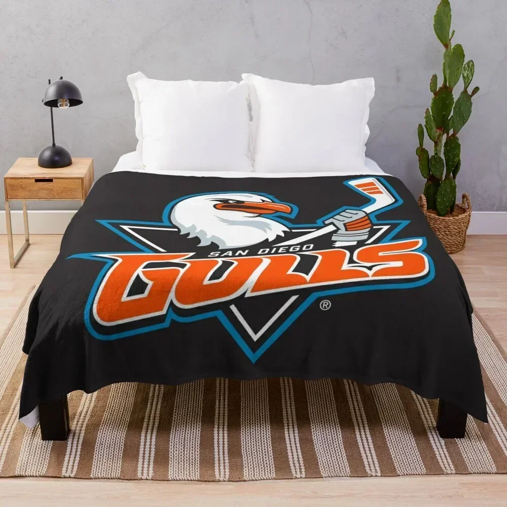 

Gulls Essential Throw Blanket Tourist Flannel Fabric Large Sofas Blankets