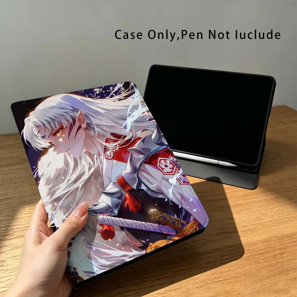 Sesshomaru Anime Dog Fashion For Xiaomi Poco Redmi Pad 8 2 4 5 6 6S 7 7S SE Pro 14 11 11.2 12.1 12.5 Inch Tablet Case