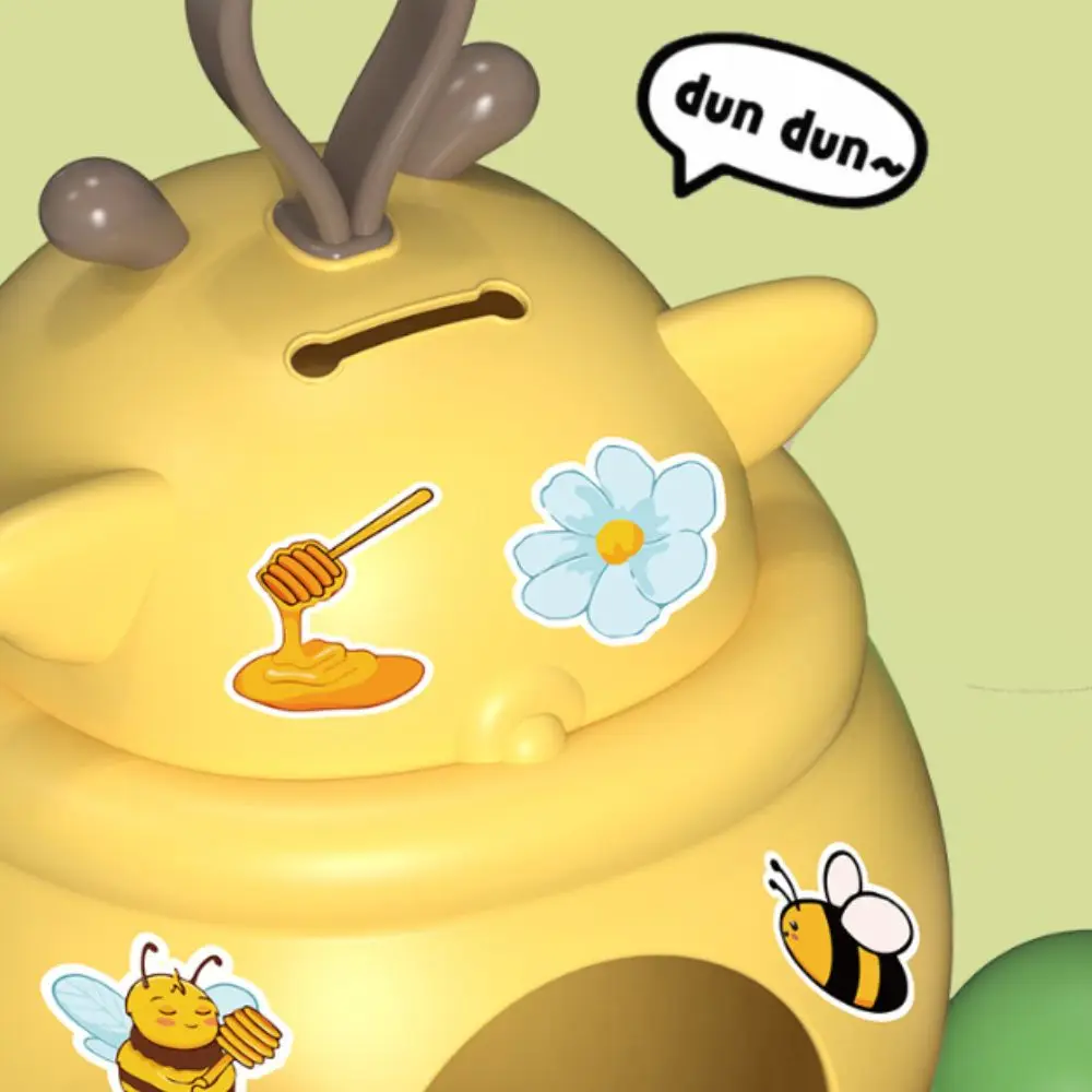 Alcancía de Panda Adorable, casa de dulces, abeja, cerdo, Animal, caja de seguridad, cajas de dinero creativas y bonitas para niños/niños