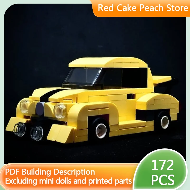 

Модель скоростного гоночного автомобиля MOC, строительные кирпичи, микроконцепция, модульная технология автомобиля, детские праздничные подарки, сборка игрушек, костюм