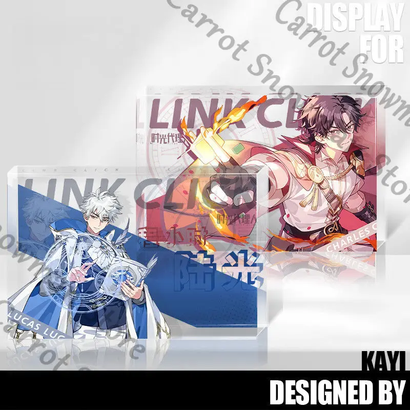 

Link Click аниме Lucas Charles Qiao Ling акриловый кирпич стоячая доска индикативный косплей мультфильм украсить подарок