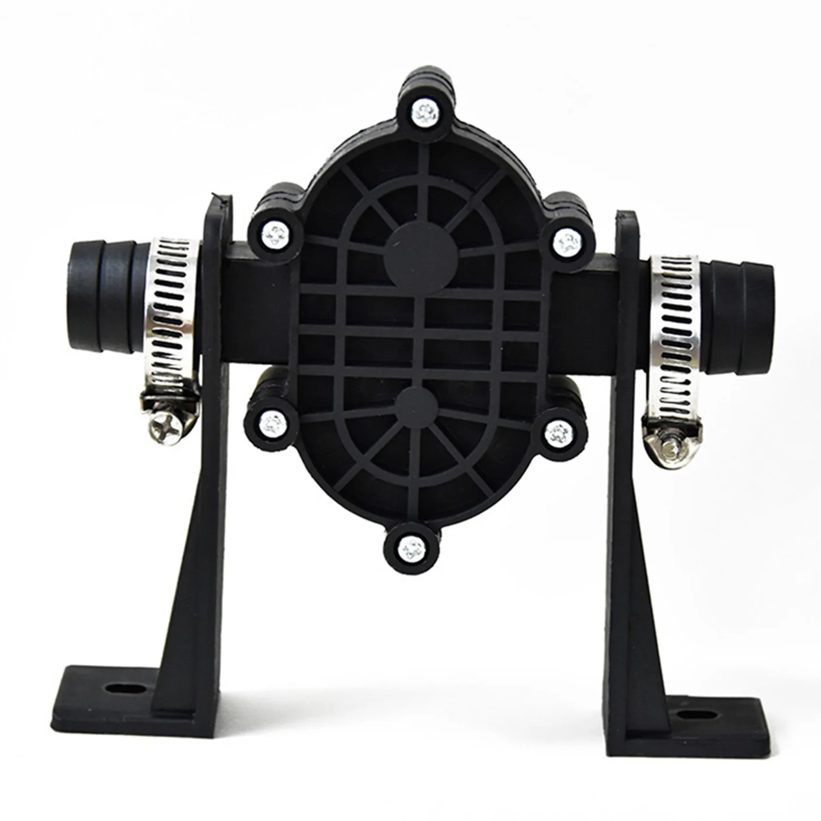 Water Oil Transfer Self-Priming Pump Reliable Fluid Transfer Barbed Fittings V-Groove Design Compact Lightweight Design