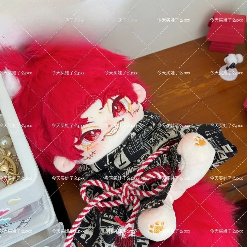 20cm Anime Gra Identity V Płaczący Klaun Kawaii Cosplay Bawełniana Lalka Ciało Kreskówka Miękkie Pluszaki Figurki Kolekcja dla Fanów Prezent