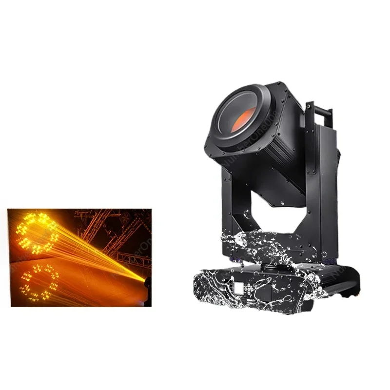 Outdoor Waterproof Beam Light 380W Stage Swaying Light City Landmark Travel Scenic Spot Performance Wedding Rotating Spotlight