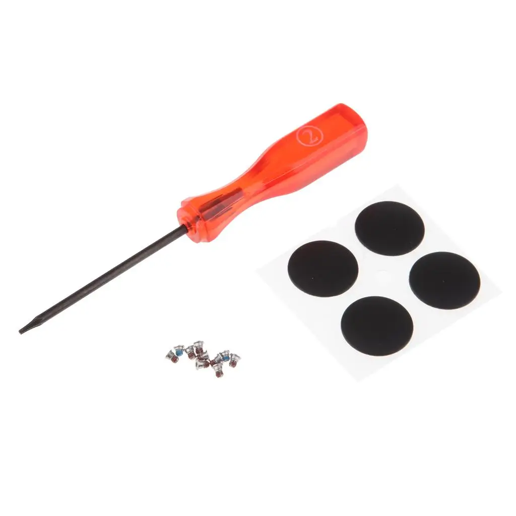 Laptop Repair Screw Set with Rubber Feet and Precision Screwdriver Kit for Macbook Pro A1398 A1425 Models