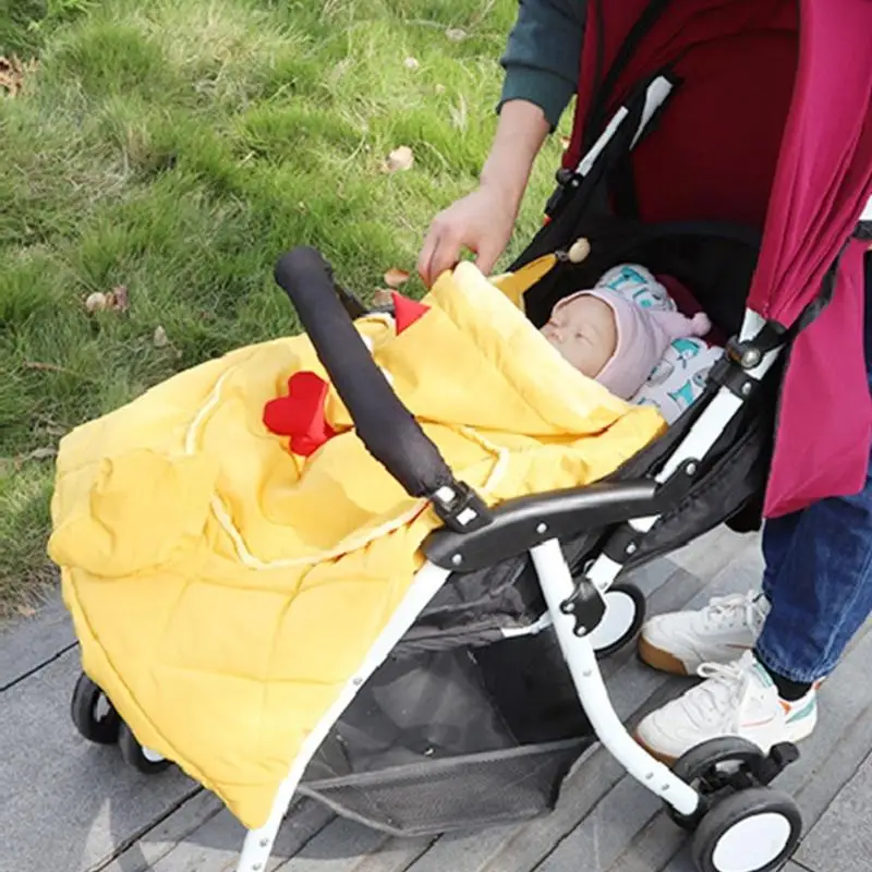 D5QA TODDLER Passeggiatore coperta morbida Coppa in pile calda Proteggi bambino dal freddo