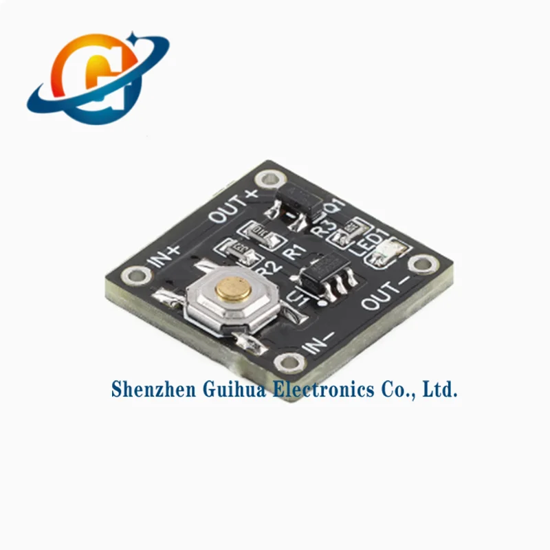 1pcs original YR-1006/low-power micro single key bistable switch module continuous load 2A one key switch