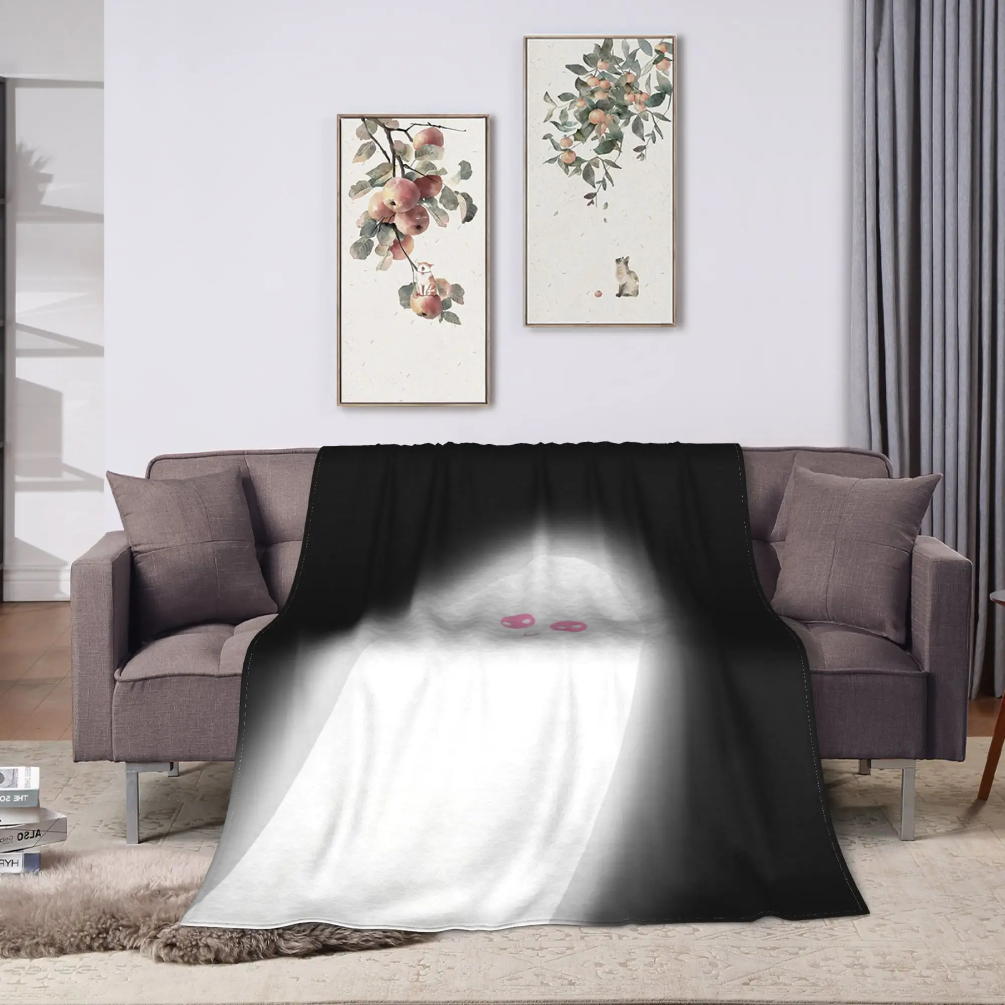 Soft Cozy Bedding Throws Travel L-Lightsaber BL Manhwa Blanket  Flannel Bedspread For Living Room Novelty Sofa Bed Cover