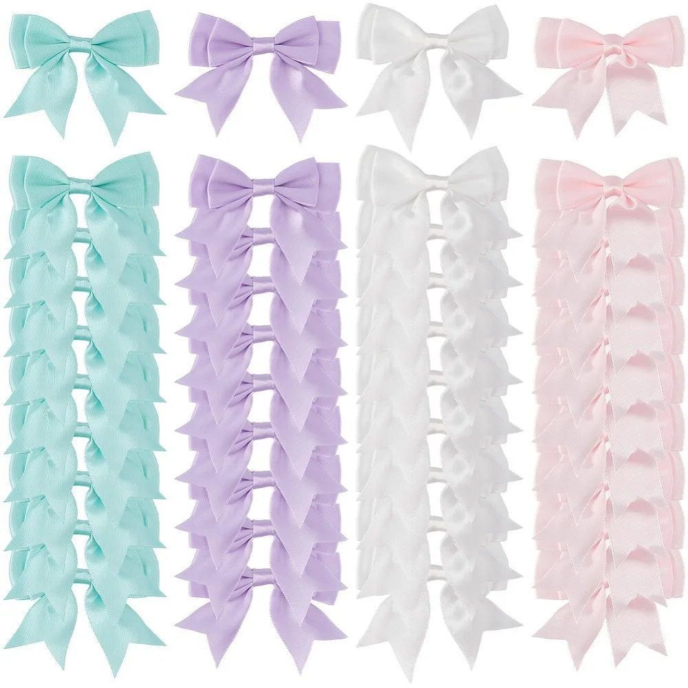 40-pecas-de-lacos-de-cabelo-artesanais-em-poliester-4-cores-acessorios-para-fantasia-cores-sortidas-60x67~70x8mm-10-pecas-cor