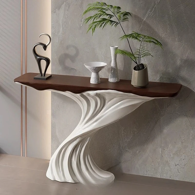 

Luxury Modern Console Table Storage Decor Folding Entryways Table Hallway Furniture Entrance Console Living Room Furniture