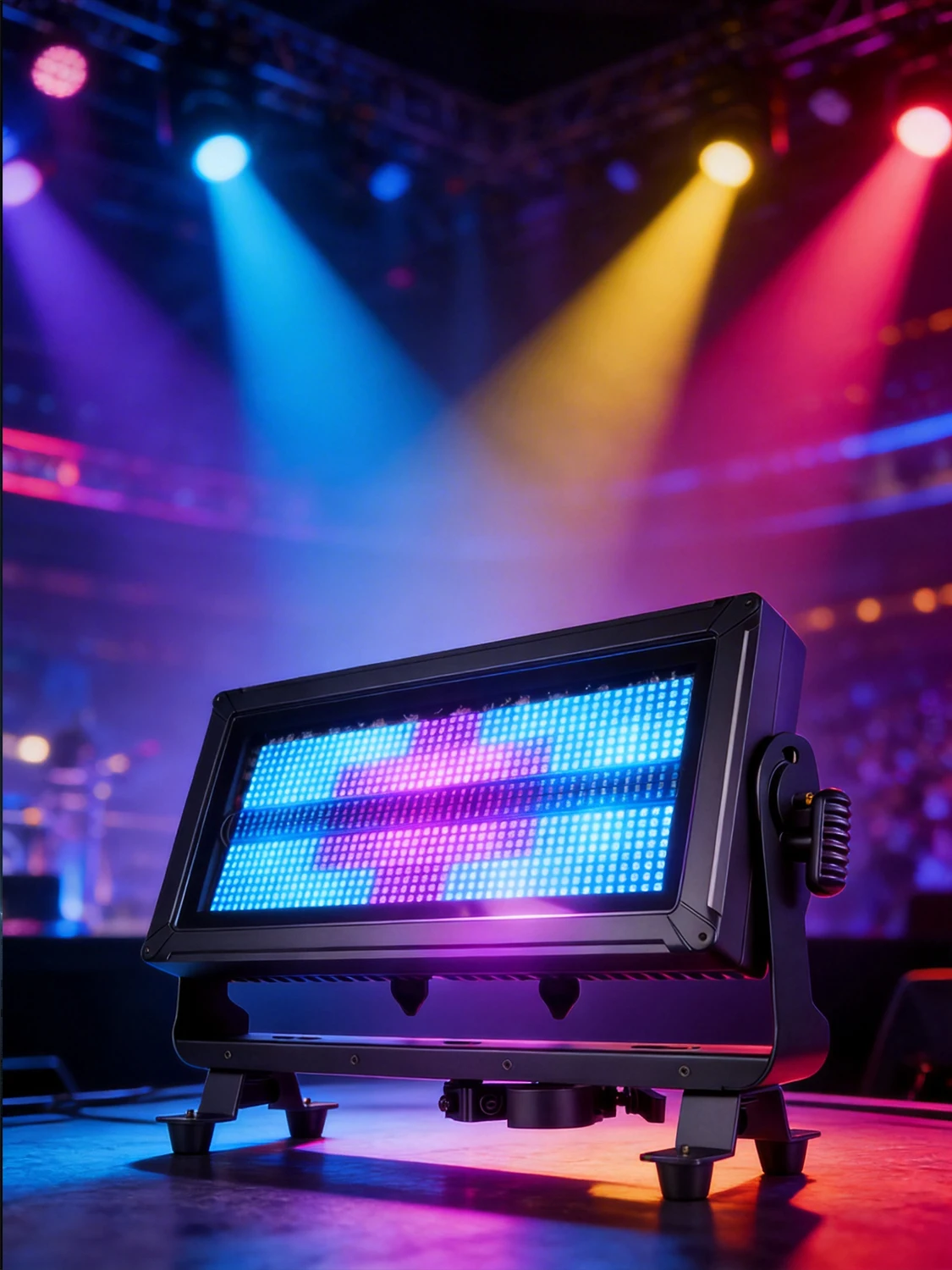 400W Waterdichte Stroboscoop 12 Pixelzones, RGB Flitsverlichting, Superhelder voor DJ, Disco, Bruiloft, IP65 - afbeelding 2