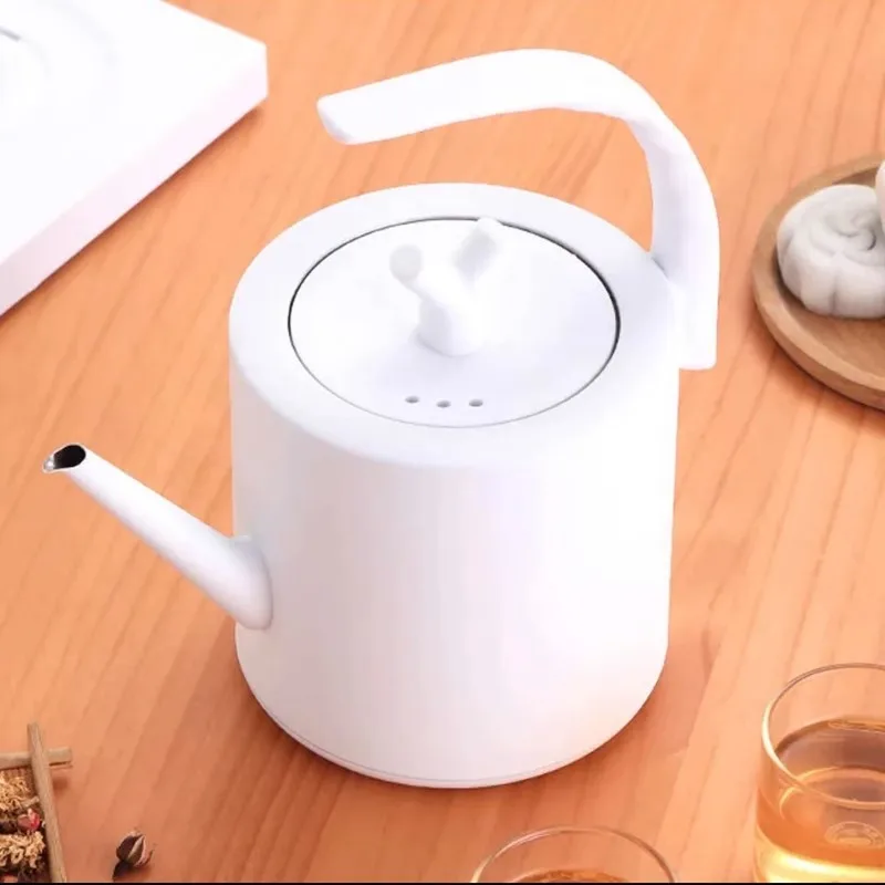 304 إبريق شاي من الفولاذ المقاوم للصدأ طباخ التعريفي مسطح القاع سميكة إبريق الشاي المنزلي غلاية خارجية فندق مطعم إبريق الشاي