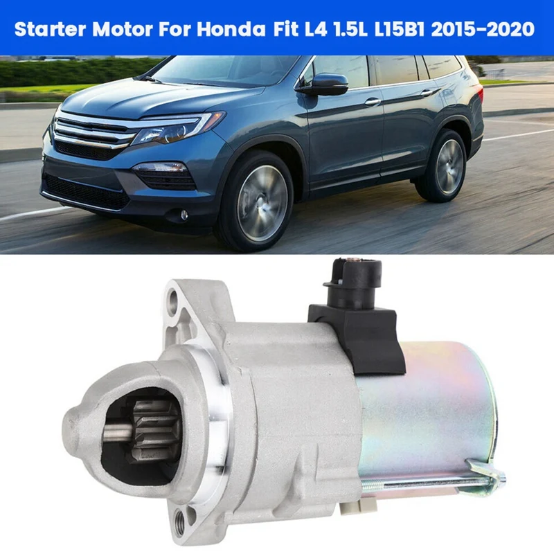 

5R7 New Starter 31200-5R7-A0131200-5R7-A02 SM-74015 For Honda Fit L4 1.5L L15B1 2015-2020 Car Starter Motor 41054249R