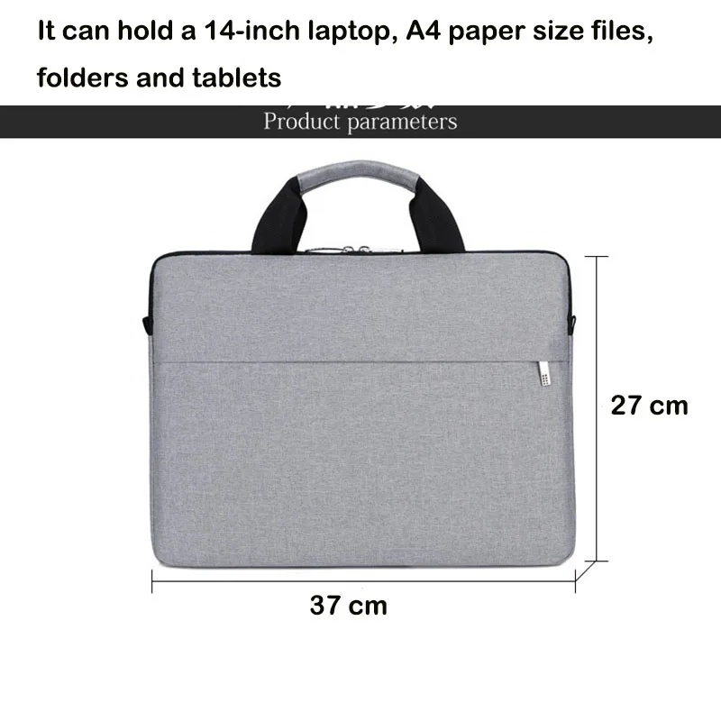 Oxford Briefcase Tote Bag 15.6\