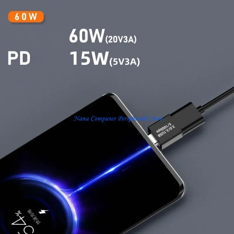 F68C USB C MALE в USB3.1 Мужской преобразователь адаптера до 10 Гбит / с передачи данных