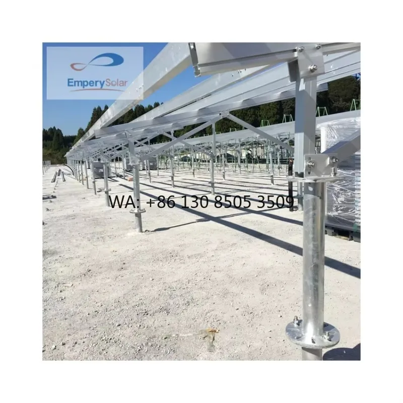 

Solar Ground Mounting Structure Solar Aluminum Bracket Aluminum Ground Mount System Bracket Solar Panel