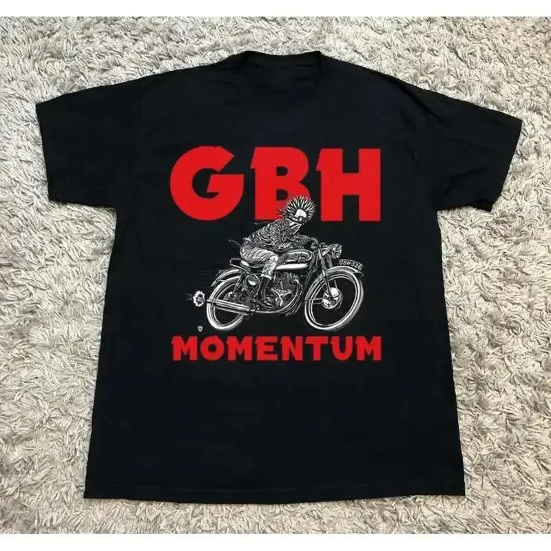 NEW GBH Band Momentum For Fan Black Size S 2345XL T Shirt AC3023