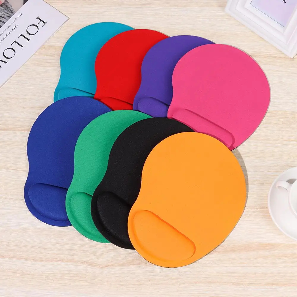 Alas Mouse Pad Ergonomis Anti Selip dengan Bantalan Pergelangan Tangan Spons untuk PC Laptop