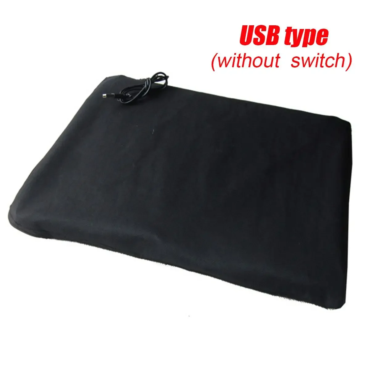 Portable USB Electric Heating Pads Cushion Mat Winter Warmer Camping With Bag For Travelers Drivers Office Employees