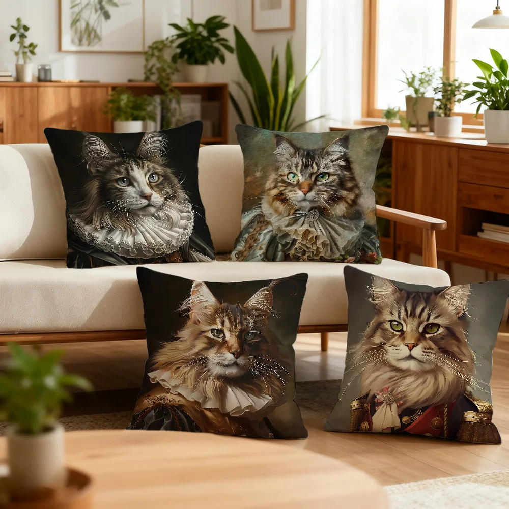Whimsical Victorian cushion cover Decoration Room Shop Car Best Home Office Coffee Pillow Sofa Printing Nordic Simplicity Hit