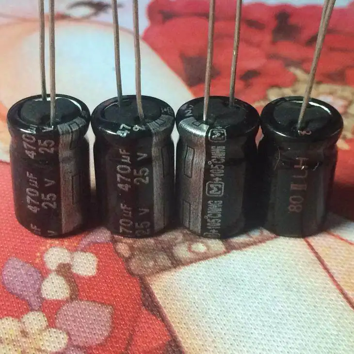 50pcs  Select for Japan Panasonic (M) 470uF 25V HiFi Audio Electrolytic Capacitor